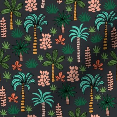 palm tree // palms tropical palms print andrea lauren fabric plant fabric