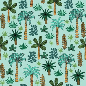 palms tree // palms fabric palm tree fabric tropical fabric andrea lauren fabric andrea lauren design palms design