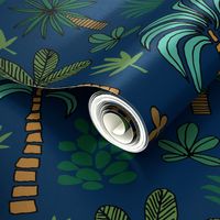 palm tree // palms tree palm fabric palms tropical design tropical plants andrea lauren fabric plants fabric