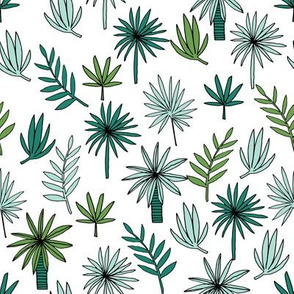 palm // palms tree palms fabric tropicals fabric tropical design palm print palms fabric