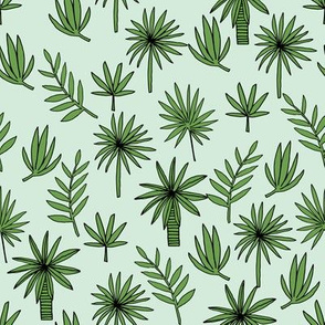 palms // palm tree palm frond fabric palm tree palm print andrea lauren fabric palms fabric palm tree design