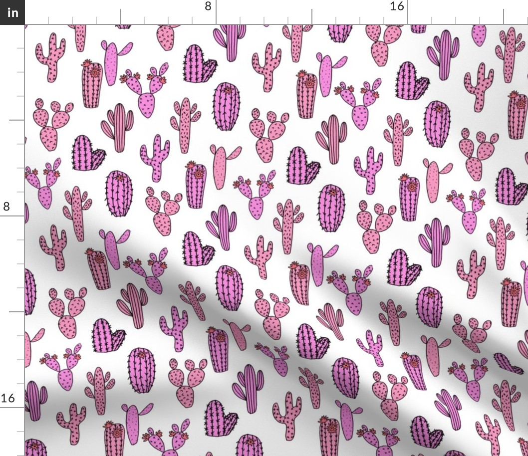 cactus fabric // cactus fabric cacti flowers cactus andrea lauren fabric andrea lauren design desert pink fabrics palm springs