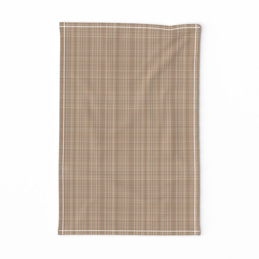 Dark Camel Plaid