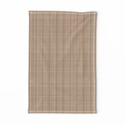 Dark Camel Plaid