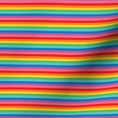 tiny rainbow fun stripes no2 horizontal