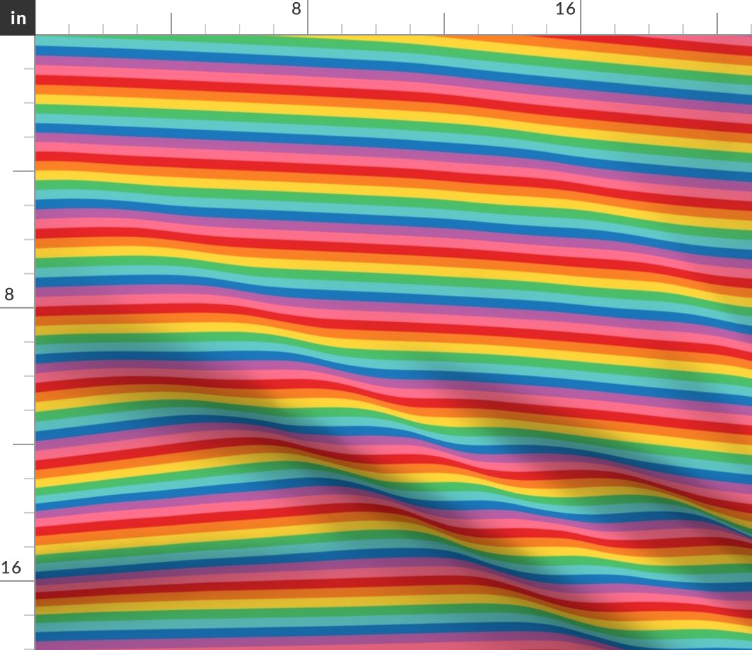 rainbow fun stripes no2 horizontal