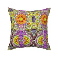 Sunflower Batik Peek A Boo (violet)