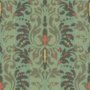 Teal_Damask_Stripe