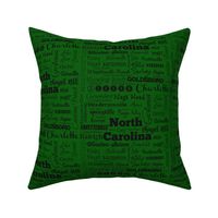 Cities of North Carolina, green