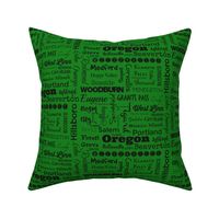 Cities of Oregon, green