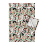 poodle florals cute poodles fabric mixed poodles color poodles cute poodle design best poodles fabric