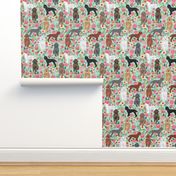 poodle florals cute poodles fabric mixed poodles color poodles cute poodle design best poodles fabric