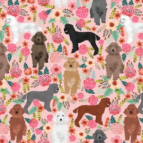poodles florals cute poodle fabric best poodle design cute dog florals poodles fabric