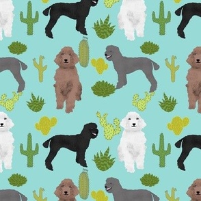 poodle cactus fabric cute cactus design poodle fabric standard poodle fabric