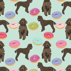 poodles donuts fabric cute poodle fabric funny brown poodle  fabric chocolate poodle fabric donuts design cute poodles