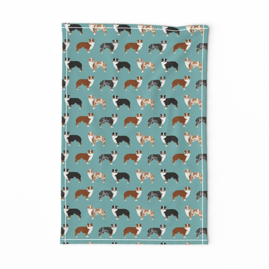 australian shepherds dogs cute blue merle dog red merle aussie dog fabrics cute fabric design