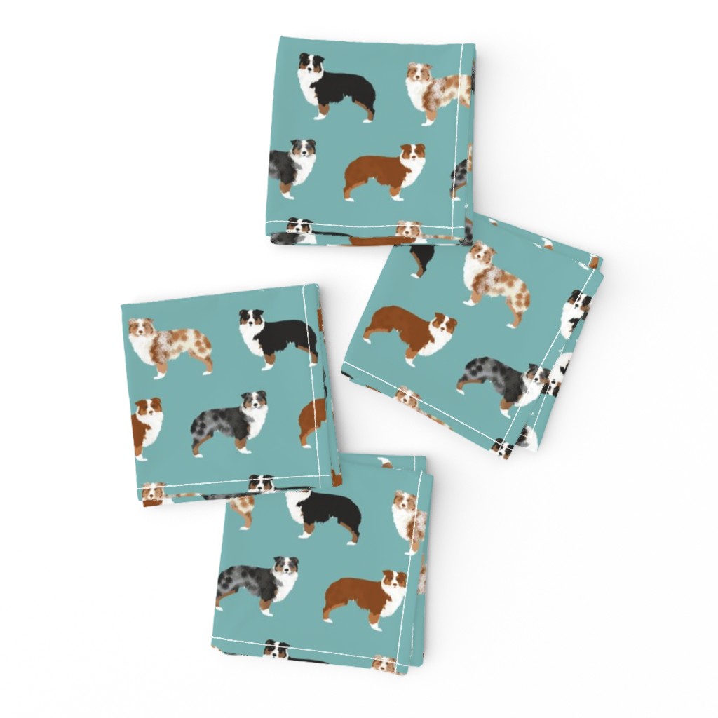 australian shepherds dogs cute blue merle dog red merle aussie dog fabrics cute fabric design