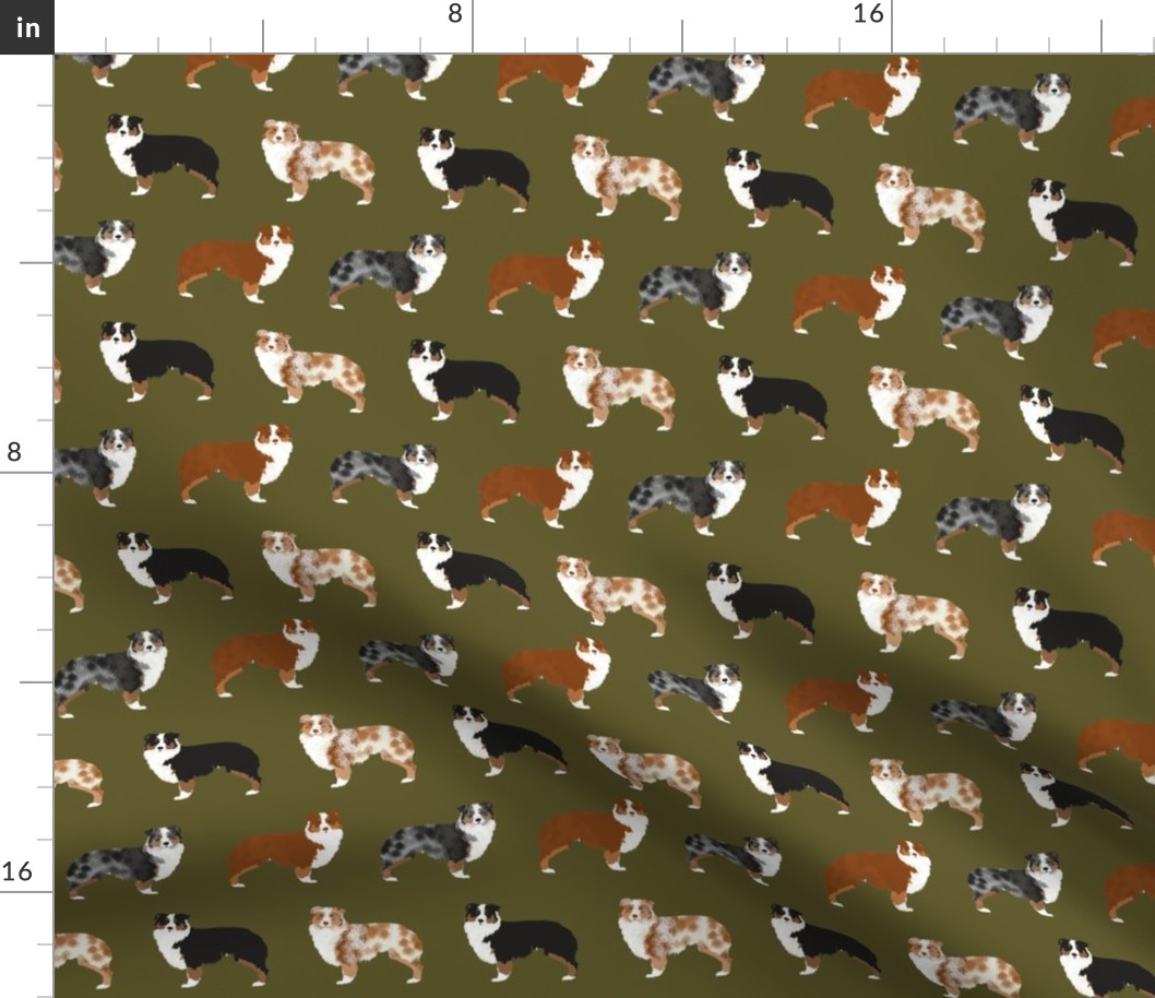 aussie dog cute australian shepherd dogs cute dog fabric red merle blue merle aussies black and tan aussie dog cute dog design