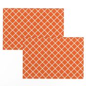 Navy and orange team color _Orange_Trellis