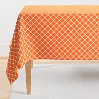 Navy and orange team color _Orange_Trellis