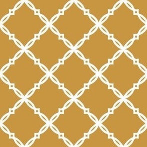 Blue and gold Team color Gold_Trellis