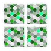Green Hexagons