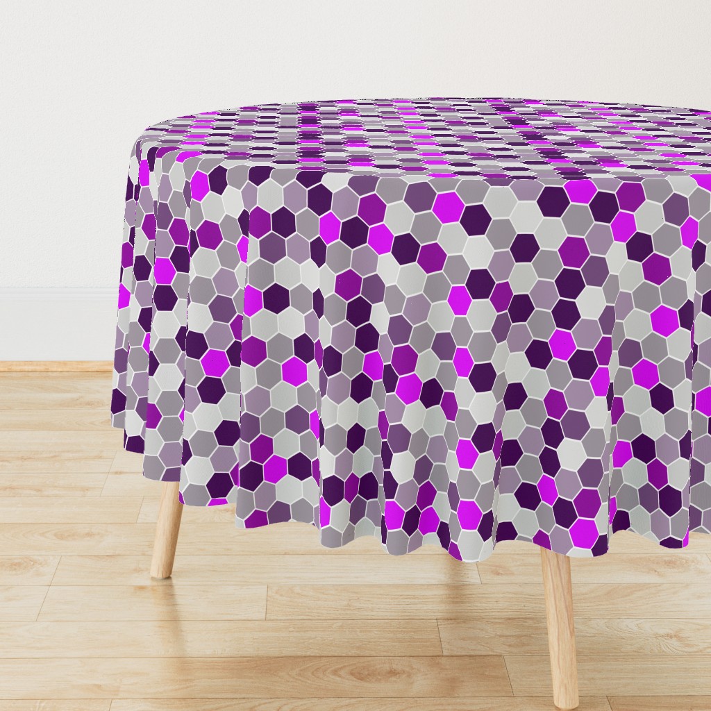 Purple Hexagons