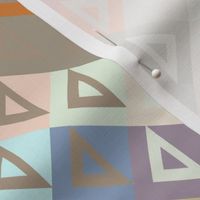 Modern Triangle Color Collage