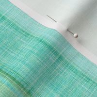 Doll Beach Stripe vertical faux linen in aqua