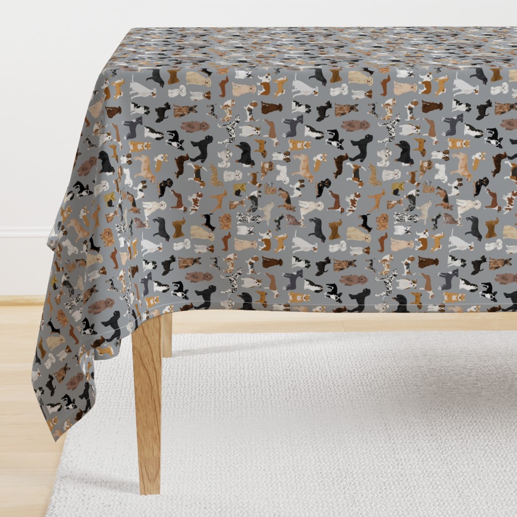 dogs grey fabric cute dog design best dogs grey fabric dogs dog breed fabric dog print dog pattern best dog design