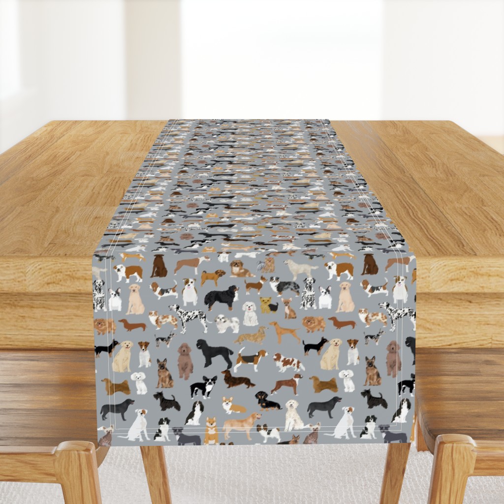 dogs grey fabric cute dog design best dogs grey fabric dogs dog breed fabric dog print dog pattern best dog design