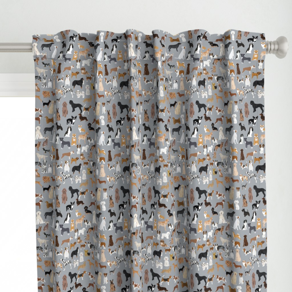 dogs grey fabric cute dog design best dogs grey fabric dogs dog breed fabric dog print dog pattern best dog design