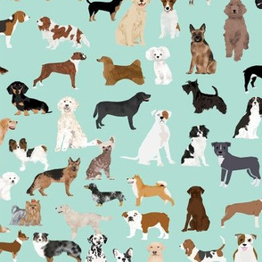 dogs mint cute dog design best dog breed fabric dog design dog pattern dogs