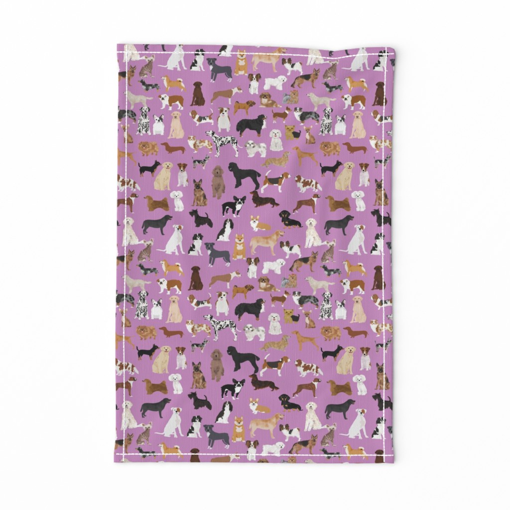 dogs cute dog purple dog fabric best dog breed design dog person fabric dog lovers fabric cute dog quilting fabric