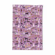 dogs cute dog purple dog fabric best dog breed design dog person fabric dog lovers fabric cute dog quilting fabric