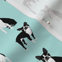 boston terriers mint cute dog fabric best dog design best light mint dog black and white nursery dog fabric