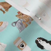 dogs and coffee fabric cute dog breed designs best dogs coffee latte cute dogs fabric with coffee