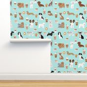 dogs and coffee fabric cute dog breed designs best dogs coffee latte cute dogs fabric with coffee