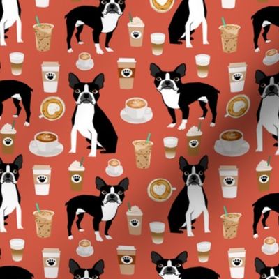 boston terrier dogs fabric cute coffee fabrics best boston terriers dog cute dog fabric