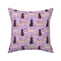 labradors and coffee fabric cute lab dogs fabric labradors purple coffee fabric