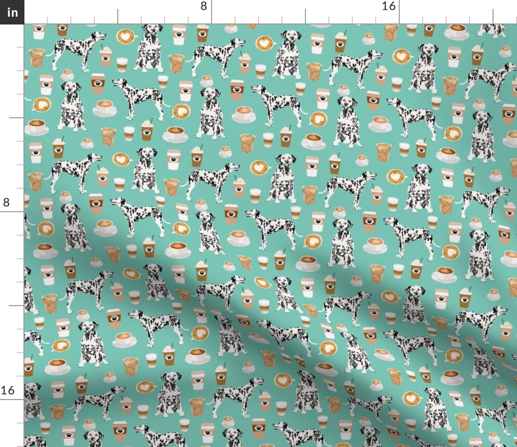 dalmatians cute mint coffee fabric best dalmatian dog print fabric dalmatian fabrics cute mint coffee design