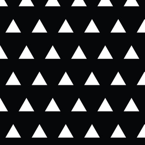 triangles // blackest black