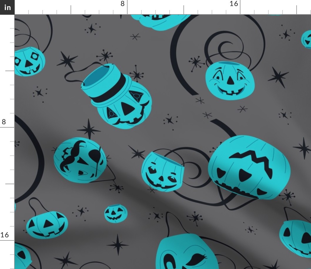 Halloween Magic Lg Scale-Teal Pumpkin Project
