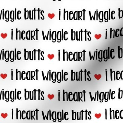 I love dogs! AKA: I heart wiggle butts - dog lover fabric