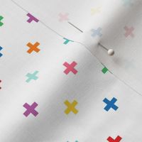 XL rainbow fun crosses