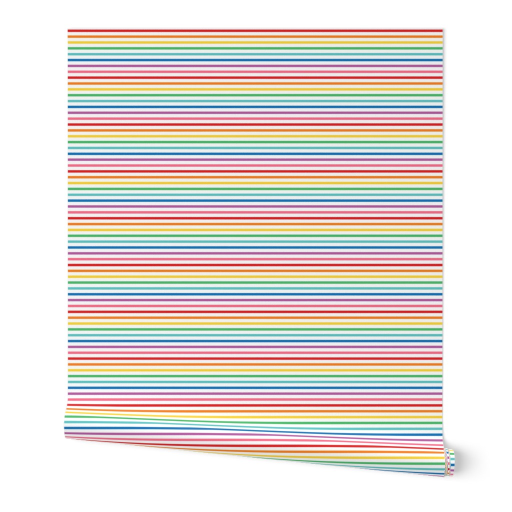 XL rainbow fun stripes no1 horizontal