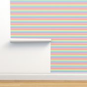XL rainbow fun stripes no1 horizontal