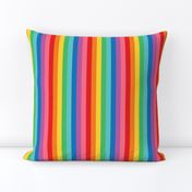 XL rainbow fun stripes no2 vertical