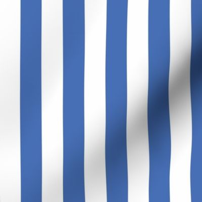 Blue Vertical Stripes