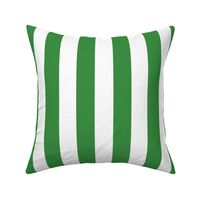 Big Green Vertical Stripes